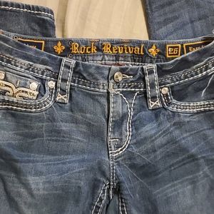 Rock revival easy skinny abree jeans size 26
